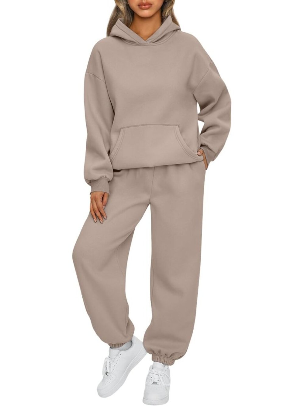 Womens 2 Piece Lounge Sweat Sets Fall Fashion Matching Sweatsuits